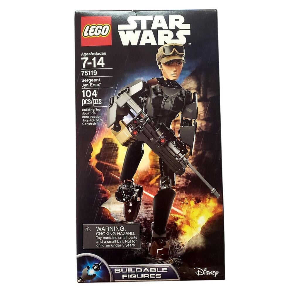 Lego Star Wars Sergeant Jyn Erso New In Sealed Box Retired Set
